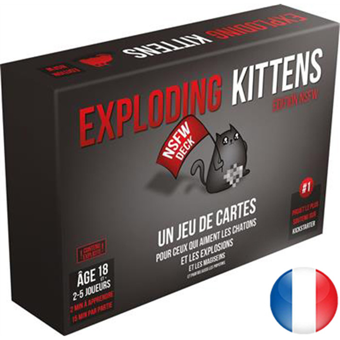 EXPLODING KITTENS - 18+ EXPLODING KITTENS - 18+
