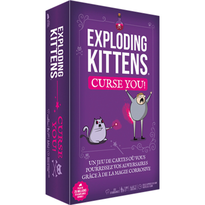 EXPLODING KITTENS - CURSE YOU EXPLODING KITTENS - CURSE YOU