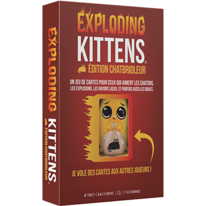 EXPLODING KITTENS - ÉDITION CHATBRIOLEUR EXPLODING KITTENS - ÉDITION CHATBRIOLEUR