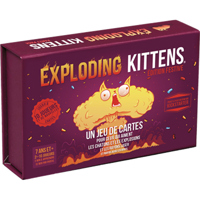 EXPLODING KITTENS - ÉDITION FESTIVE EXPLODING KITTENS - ÉDITION FESTIVE