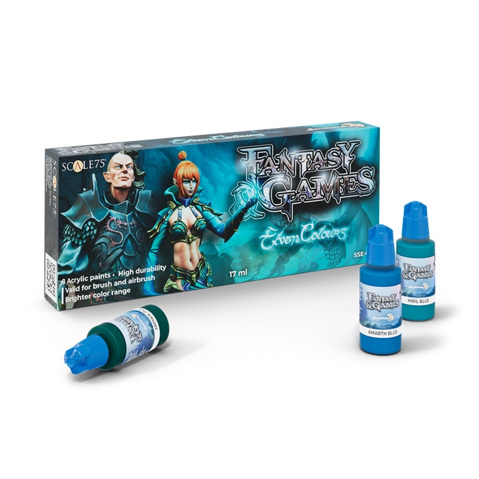 FANTASY & GAMES : ELVEN COLORS PAINT SET FANTASY & GAMES : ELVEN COLORS PAINT SET