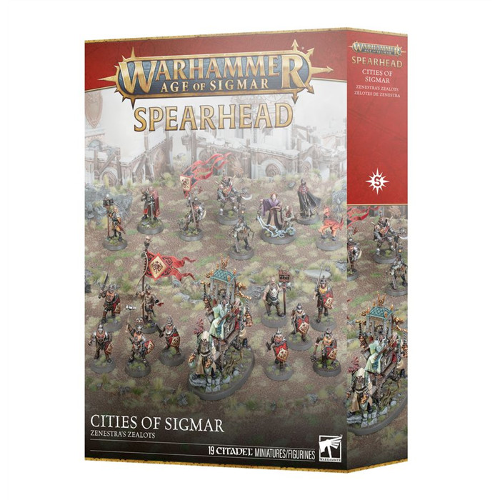 FER DE LANCE: CITÉS DE SIGMAR – ZÉLOTES DE ZENESTRA FER DE LANCE: CITÉS DE SIGMAR – ZÉLOTES DE ZENESTRA