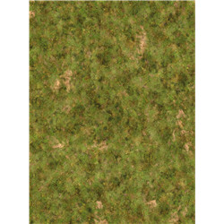 GAME MAT - GRASSLAND 44"X60"/112/152CM - SINGLE SIDED RUBBER MAT