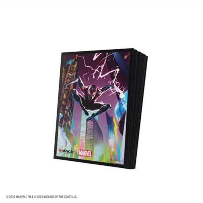 GAMEGENIC - PREMIUM ART SLEEVES - SPIDERMAN MILES MORALES GAMEGENIC - PREMIUM ART SLEEVES - SPIDERMAN MILES MORALES