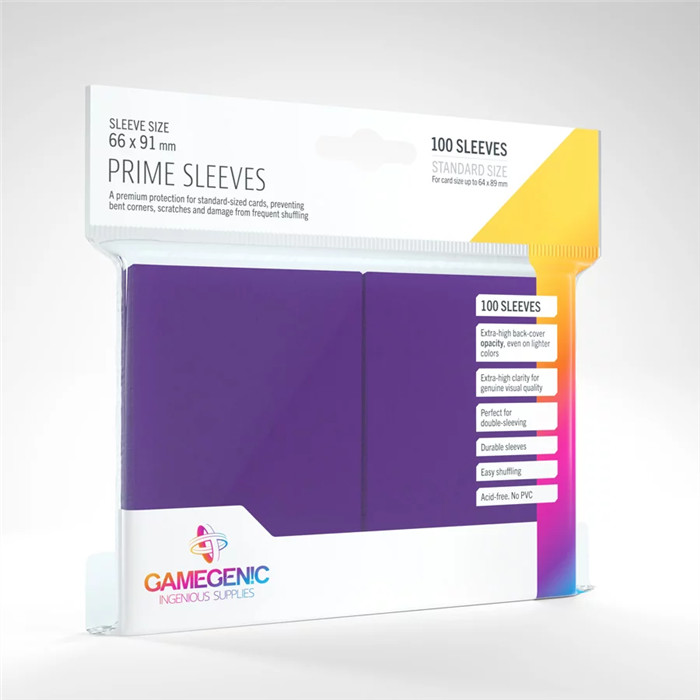 GAMEGENIC - PRIME SLEEVES 66X91 GAMEGENIC - PRIME SLEEVES 66X91
