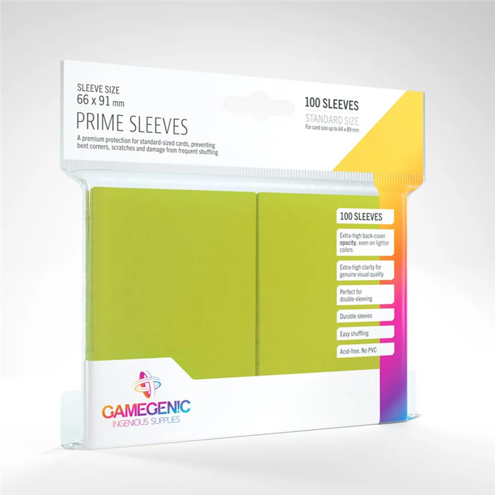 GAMEGENIC - PRIME SLEEVES 66X91 GAMEGENIC - PRIME SLEEVES 66X91