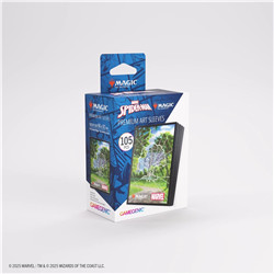 GAMEGENIC - SPIDER-MAN PREMIUM ART SLEEVES - SPIDERMAN FOREST
