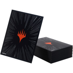 GG: MTG MSH PREMIUM DOUBLE SLEEVING PACK COMIC BURST BK