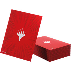 GG: MTG MSH PREMIUM DOUBLE SLEEVING PACK COMIC BURST RED