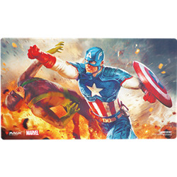 GG: MTG MSH PRIME PLAYMAT - CAPTAIN AMERICA