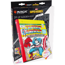 GG: MTG MSH ZIP-UP ALBUM 18-POCKET CAPTAIN AM/BLACK PANTHER