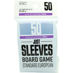 GM - JUST SLEEVES - 50 STANDARD EU SLEEVES