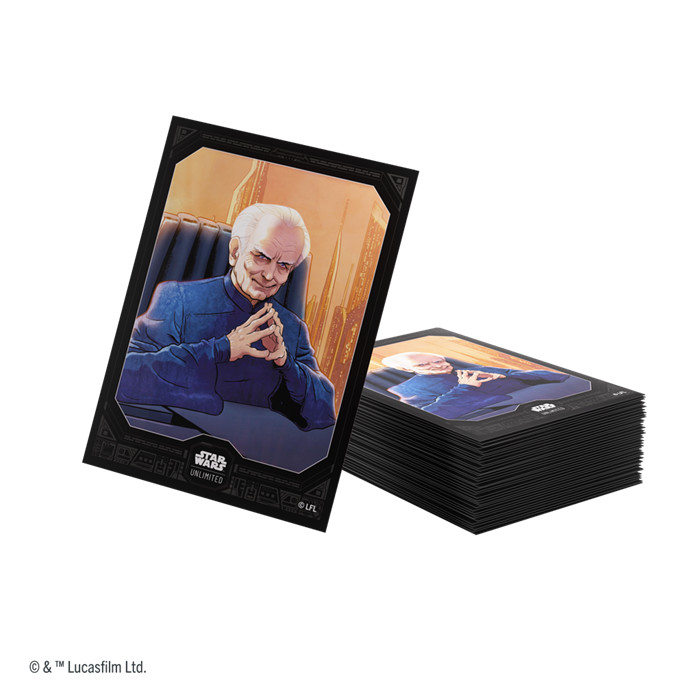 GM - SW UNLIMITED - ART SLEEVES - CH. PALPATINE GM - SW UNLIMITED - ART SLEEVES - CH. PALPATINE