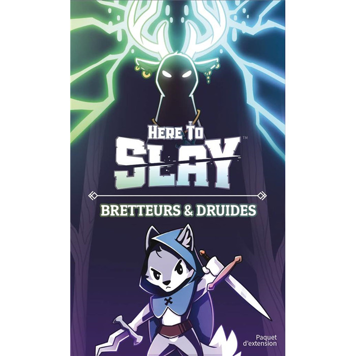 HERE TO SLAY - EXTENSION BRETTEURS ET DRUIDES HERE TO SLAY - EXTENSION BRETTEURS ET DRUIDES