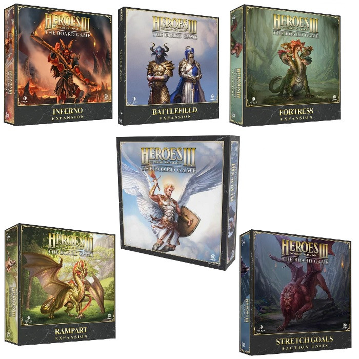 HEROES OF MIGHT AND MAGIC III - SET COMPLET HEROES OF MIGHT AND MAGIC III - SET COMPLET