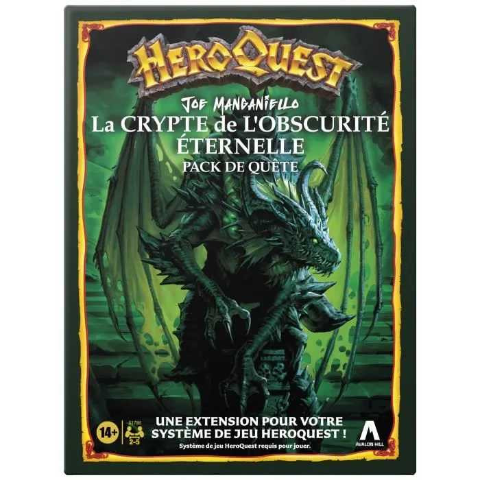 HEROQUEST - EXT. LA CRYPTE DE L'OBSCURITÉ ÉTERNELLE HEROQUEST - EXT. LA CRYPTE DE L'OBSCURITÉ ÉTERNELLE