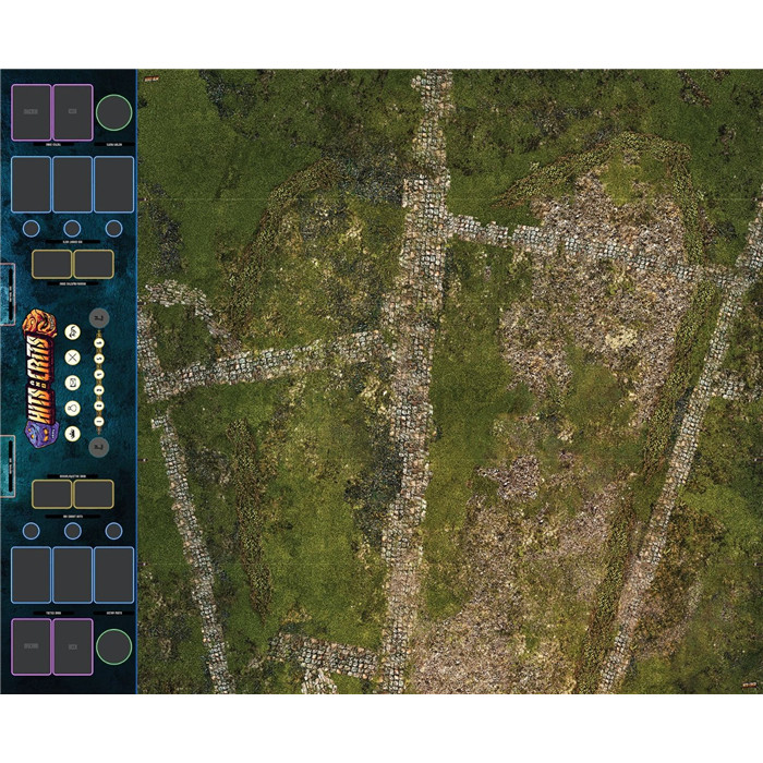 HITS AND CRITS - ASOIAF CROSSROADS ONE-SIDED RUBBER MAT 58,5" X 48" HITS AND CRITS - ASOIAF CROSSROADS ONE-SIDED RUBBER MAT 58,5" X 48"