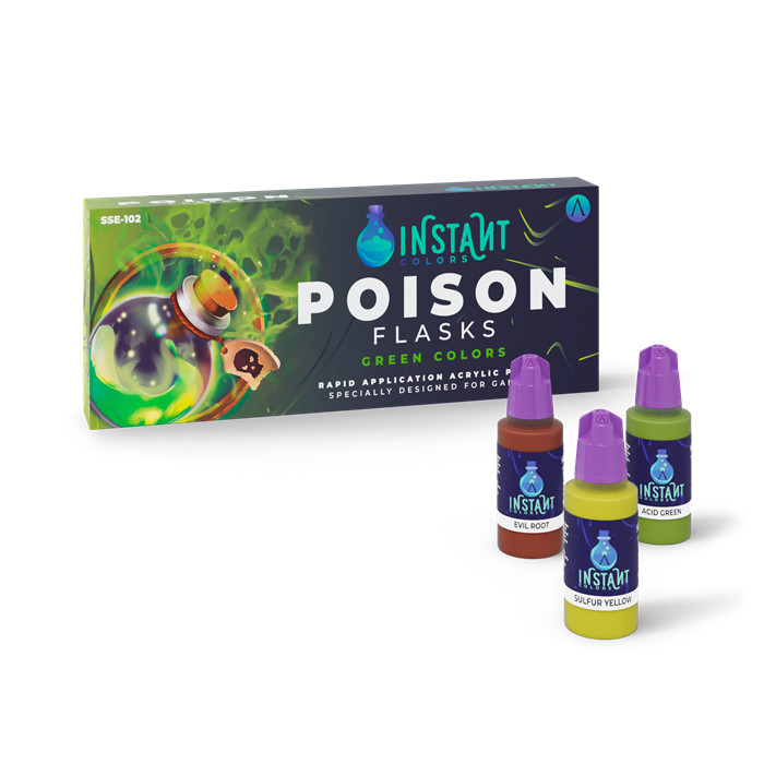 INSTANT COLORS : POISON FLASKS INSTANT COLORS : POISON FLASKS