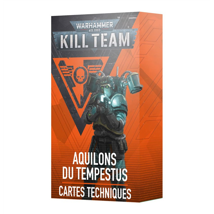 KILL TEAM: AQUILONS DU TEMPESTUS – CARTES TECHNIQUES KILL TEAM: AQUILONS DU TEMPESTUS – CARTES TECHNIQUES