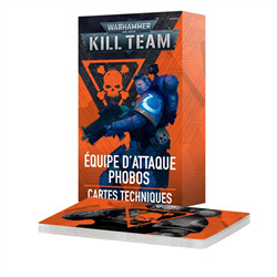 KILL TEAM: ÉQUIPE D'ATTAQUE PHOBOS – CARTES TECHNIQUES