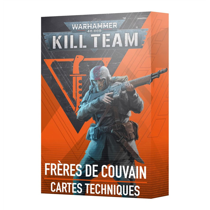 KILL TEAM: FRÈRES DE COUVAIN – CARTES TECHNIQUES KILL TEAM: FRÈRES DE COUVAIN – CARTES TECHNIQUES