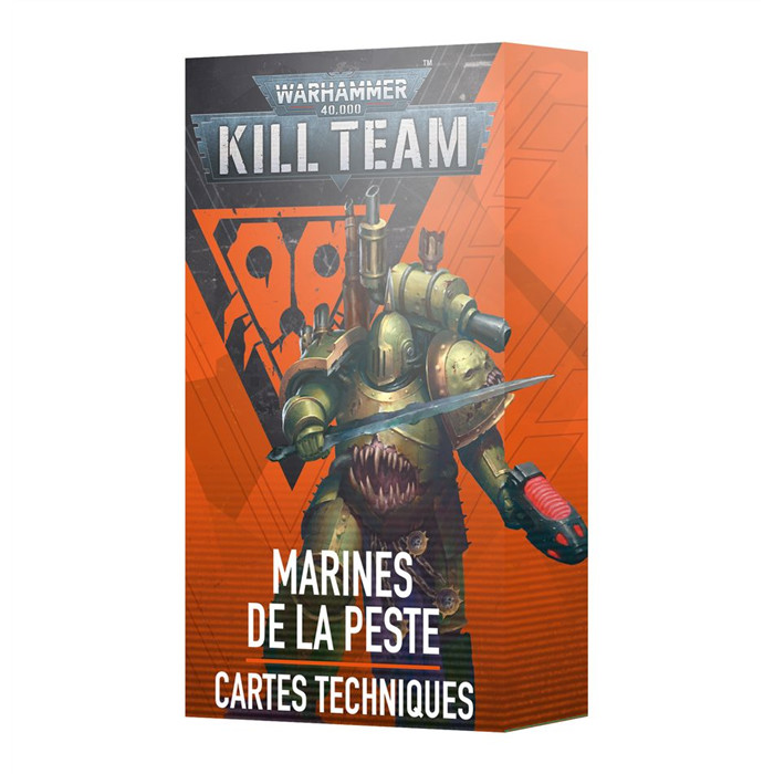 KILL TEAM: MARINES DE LA PESTE – CARTES TECHNIQUES KILL TEAM: MARINES DE LA PESTE – CARTES TECHNIQUES