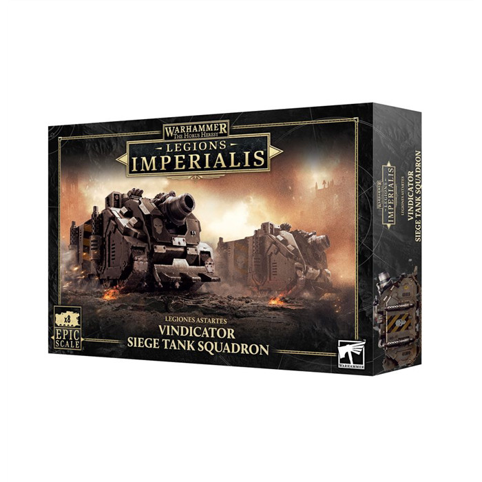 LEGIONS IMPERIALIS: VINDICATOR SIEGE TANK SQUADRON LEGIONS IMPERIALIS: VINDICATOR SIEGE TANK SQUADRON