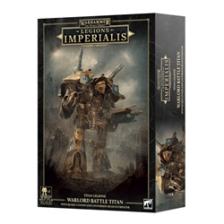 LEGIONS IMPERIALIS: WARLORD TITAN WITH QUAKE CANNON AND CONVERSION BEAM EXT