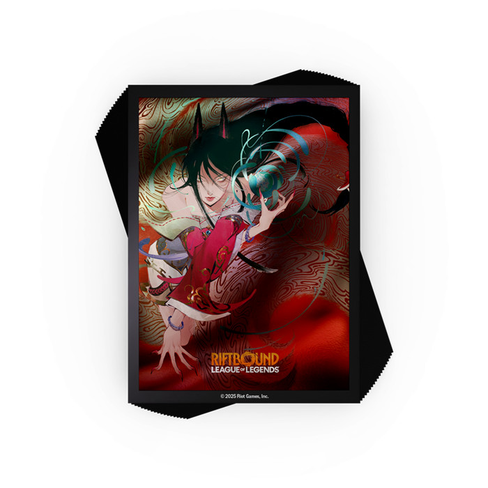 LOL - RIFTBOUND - SET 1: ORIGINS ART SLEEVES AHRI LOL - RIFTBOUND - SET 1: ORIGINS ART SLEEVES AHRI