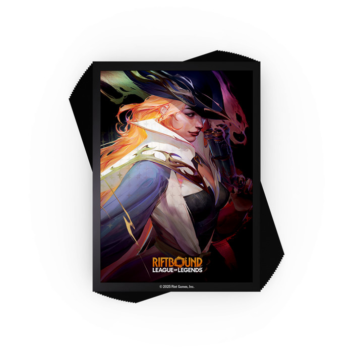 LOL - RIFTBOUND - SET 1: ORIGINS ART SLEEVES MISS FORTUNE LOL - RIFTBOUND - SET 1: ORIGINS ART SLEEVES MISS FORTUNE