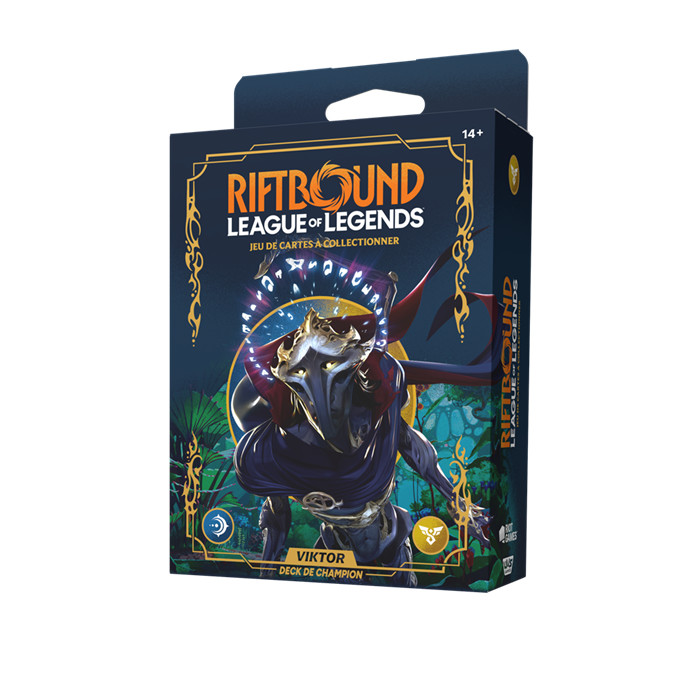 LOL - RIFTBOUND - SET 1: ORIGINS CHAMPION DECK - VIKTOR LOL - RIFTBOUND - SET 1: ORIGINS CHAMPION DECK - VIKTOR
