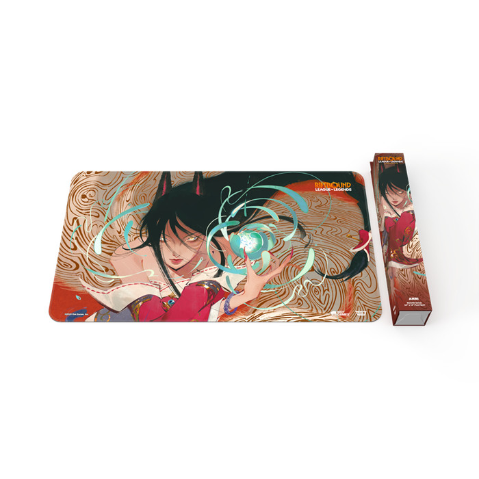 LOL - RIFTBOUND - SET 1: ORIGINS PLAYMAT AHRI LOL - RIFTBOUND - SET 1: ORIGINS PLAYMAT AHRI