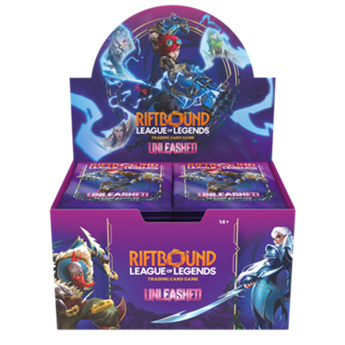 LOL - RIFTBOUND - SET 3: UNLEASHED BOOSTER DISPLAY LOL - RIFTBOUND - SET 3: UNLEASHED BOOSTER DISPLAY