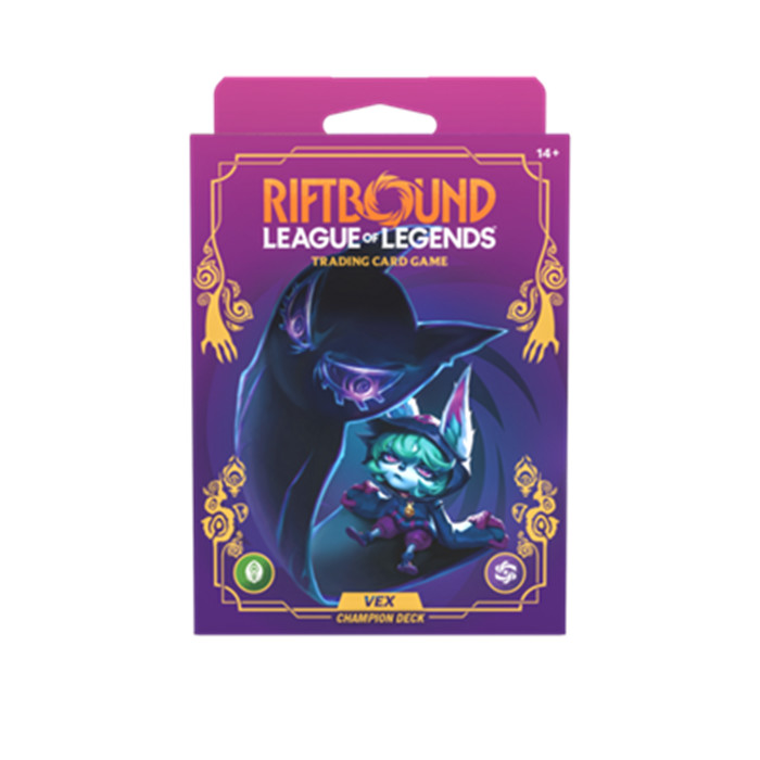 LOL - RIFTBOUND - SET 3: UNLEASHED CHAMPION DECK - VEX LOL - RIFTBOUND - SET 3: UNLEASHED CHAMPION DECK - VEX