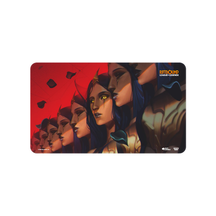 LOL - RIFTBOUND - SET 3: UNLEASHED PLAYMAT LEBLANC, DECEIVER LOL - RIFTBOUND - SET 3: UNLEASHED PLAYMAT LEBLANC, DECEIVER