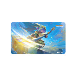LOL - RIFTBOUND - SET 3: UNLEASHED PLAYMAT POPPY, KEEPER OF THE HAMMER