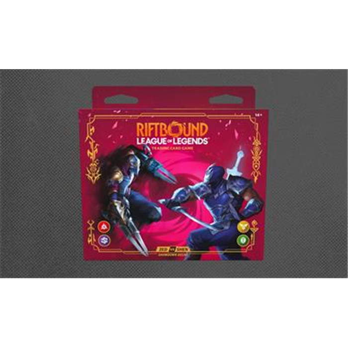 LOL - RIFTBOUND - SET 4: VENDETTA SHOWDOWN DECKS - ZED VS SHEN LOL - RIFTBOUND - SET 4: VENDETTA SHOWDOWN DECKS - ZED VS SHEN