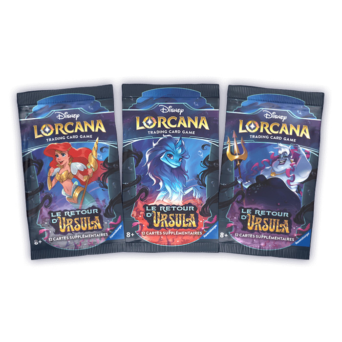 LORCANA - LE RETOUR D'URSULA - BOOSTER LORCANA - LE RETOUR D'URSULA - BOOSTER