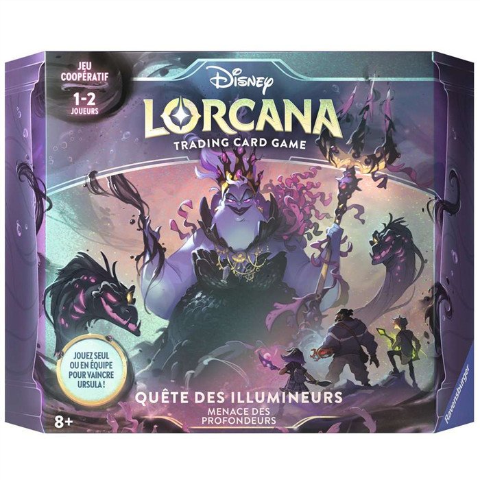 LORCANA - LE RETOUR D'URSULA QUÊTE DES ILLUMINEURS LORCANA - LE RETOUR D'URSULA QUÊTE DES ILLUMINEURS