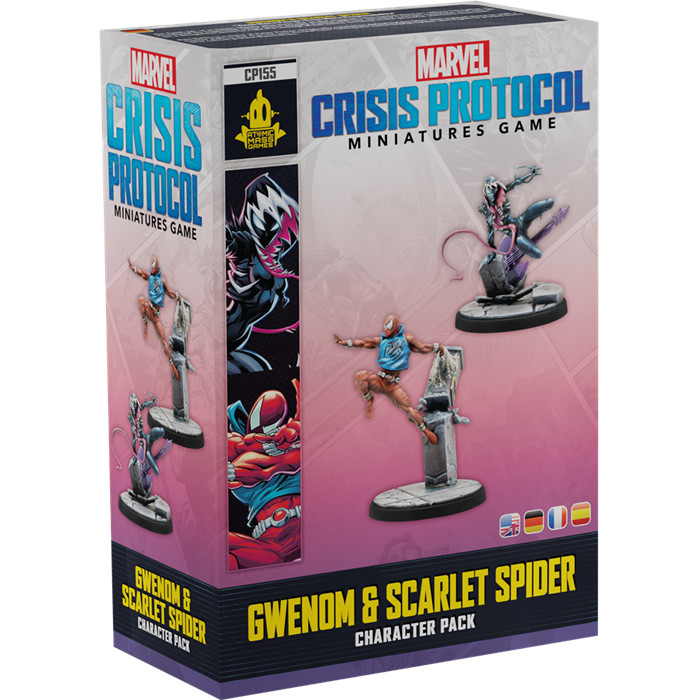MARVEL CRISIS PROTOCOL : GWENOM & SCARLET SPIDER MARVEL CRISIS PROTOCOL : GWENOM & SCARLET SPIDER
