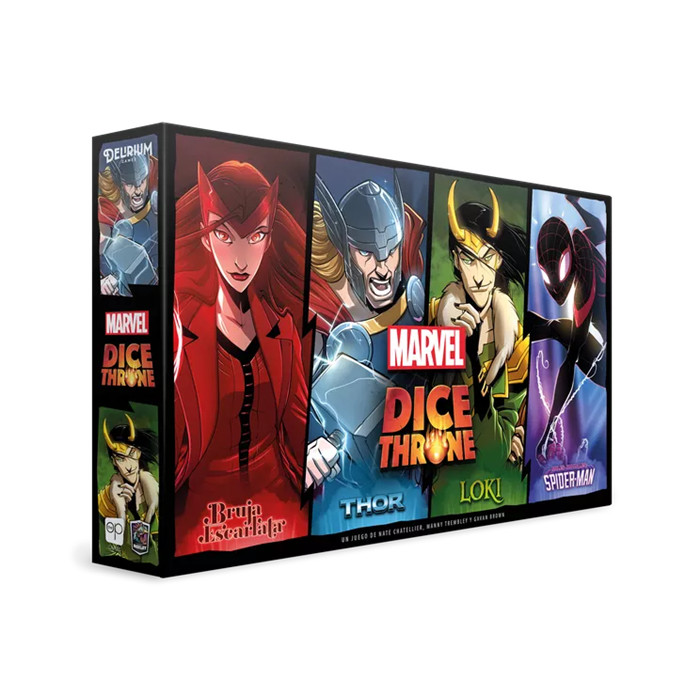 MARVEL DICE THRONE - THOR, LOKI, SPIDERMAN,SCARLET WITCH MARVEL DICE THRONE - THOR, LOKI, SPIDERMAN,SCARLET WITCH
