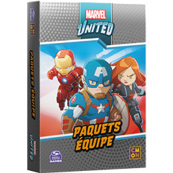 MARVEL UNITED - PAQUETS D'ÉQUIPE