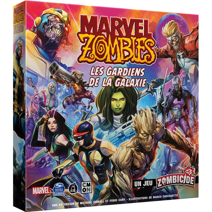 MARVEL ZOMBIES - GUARDIANS OF THE GALAXY SET MARVEL ZOMBIES - GUARDIANS OF THE GALAXY SET