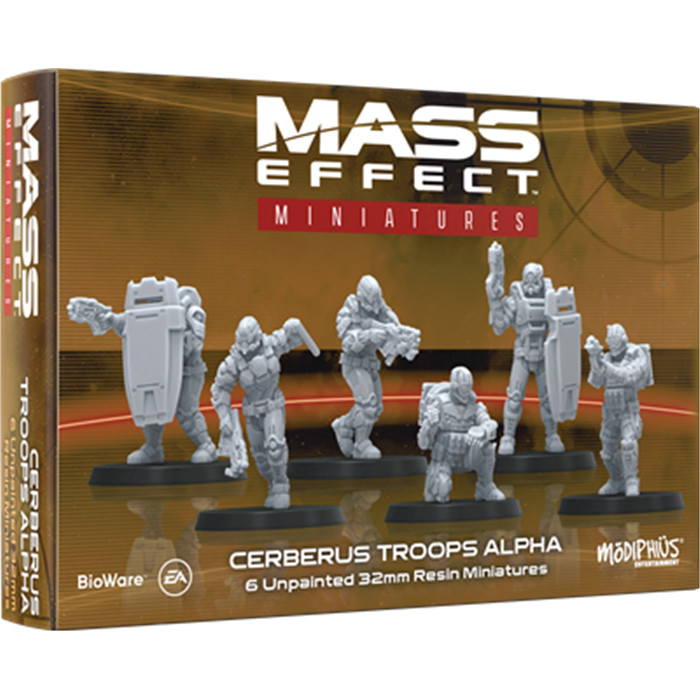 MASS EFFECT - CERBERUS FORCES ALPHA (RESIN SET) MASS EFFECT - CERBERUS FORCES ALPHA (RESIN SET)