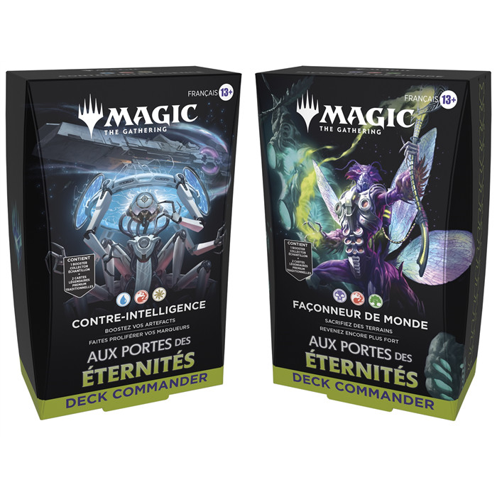 MTG - AUX PORTES DES ÉTERNITÉS PACK COMMANDER MTG - AUX PORTES DES ÉTERNITÉS PACK COMMANDER