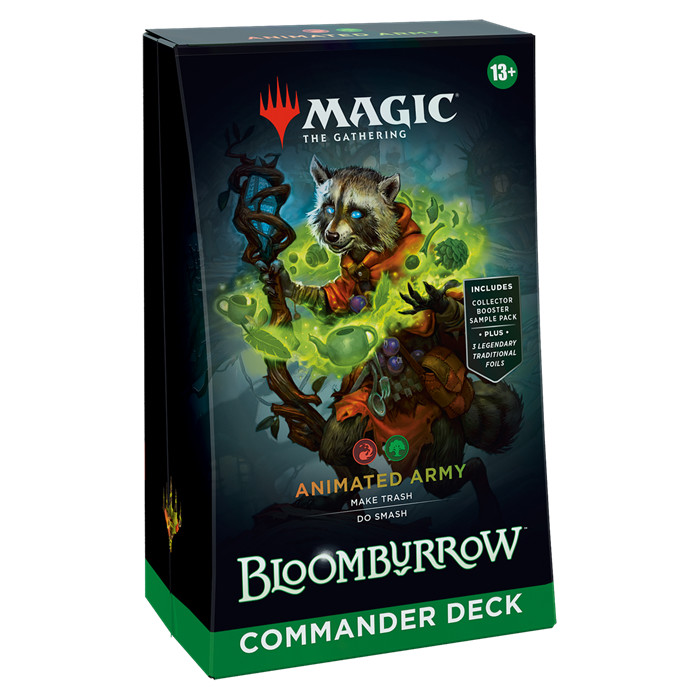 MTG - BLOOMBURROW - COMMANDER ANIMATED ARMY MTG - BLOOMBURROW - COMMANDER ANIMATED ARMY