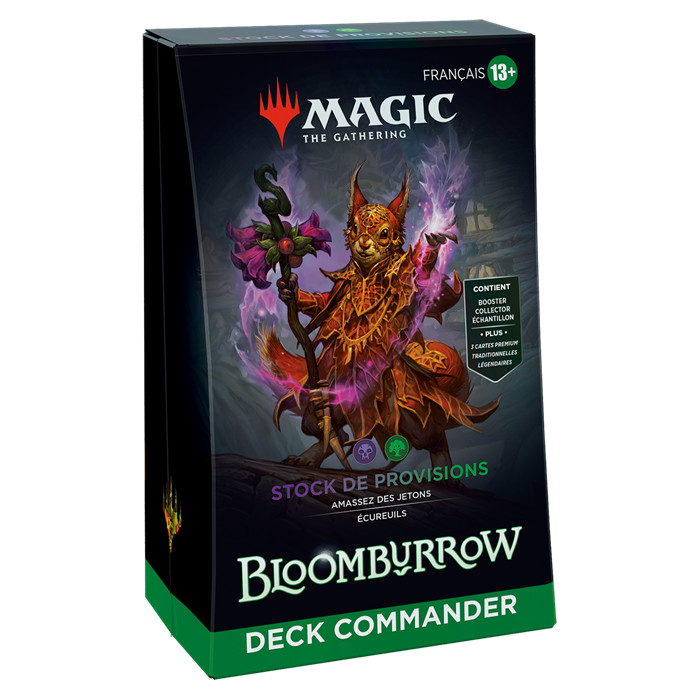 MTG - BLOOMBURROW - COMMANDER STOCK DE PROVISIONS MTG - BLOOMBURROW - COMMANDER STOCK DE PROVISIONS