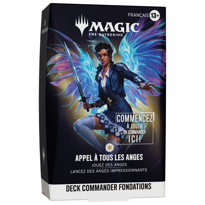 MTG - DECK COMMANDER FONDATIONS APPEL À TOUS LES ANGES MTG - DECK COMMANDER FONDATIONS APPEL À TOUS LES ANGES
