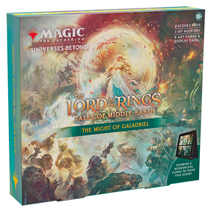 MTG - LOTR SCENE BOX - THE MIGHT OF GALADRIEL MTG - LOTR SCENE BOX - THE MIGHT OF GALADRIEL