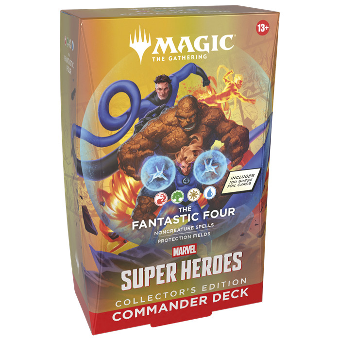 MTG - MARVEL SUPER HEROES FANTASTIC FOUR COLLECTOR MTG - MARVEL SUPER HEROES FANTASTIC FOUR COLLECTOR